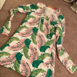 Long sleeve beach cover up
